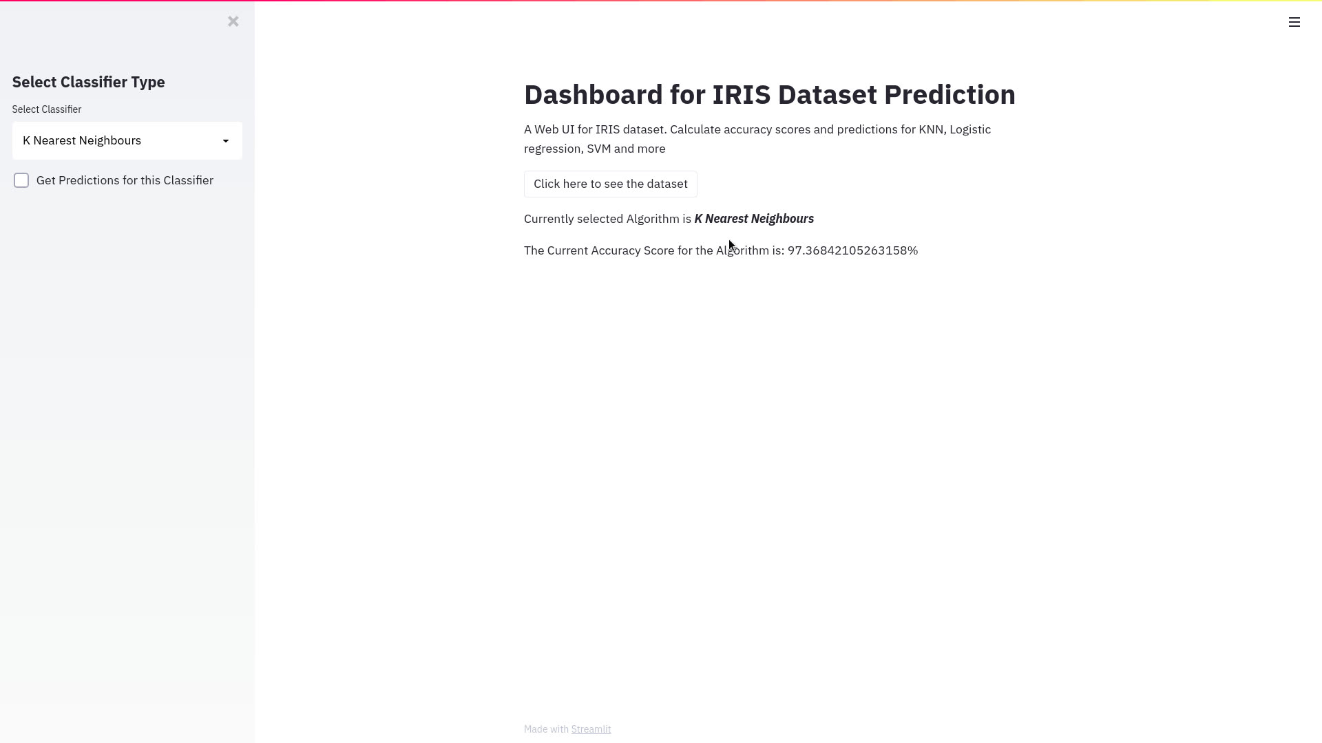 Classifier Selector